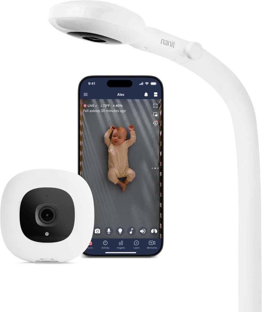 image of Nanit baby monitor and camera