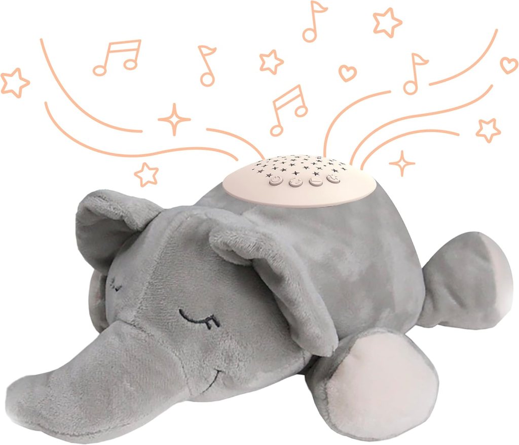 image of Purebaby sound sleeper elephant