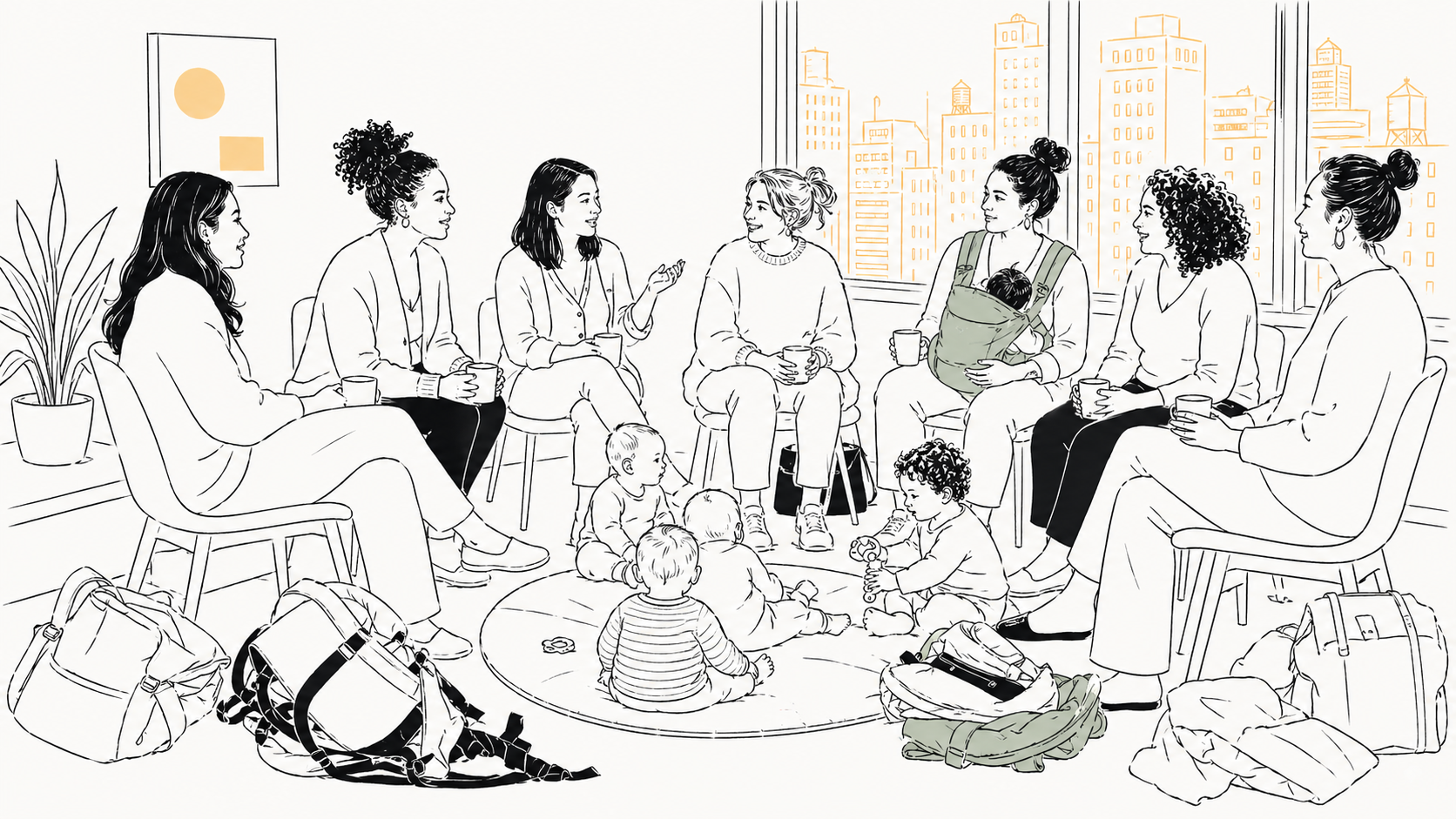 What We Learned About Baby Carriers From a Room Full of NYC Moms