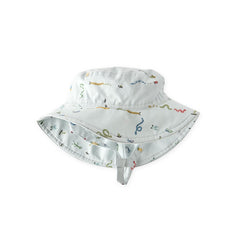Pehr Bucket Hat in Crawling Critters Blue