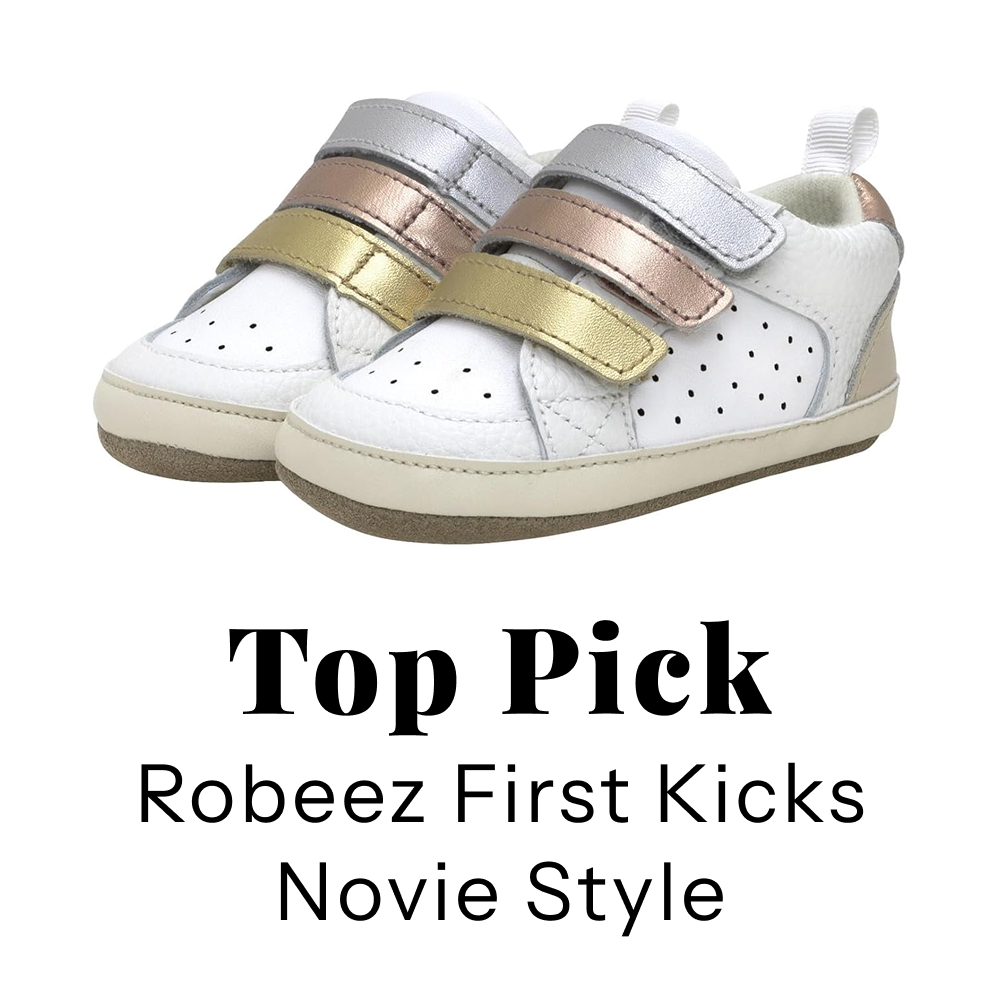 Image of our top pick for Robeez First Kicks Novie Style shoes