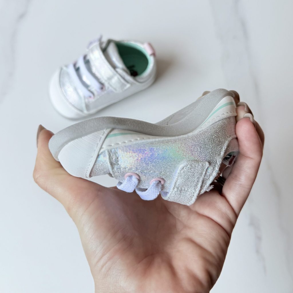 Image showing sole flexibility of See Kai Run shoe