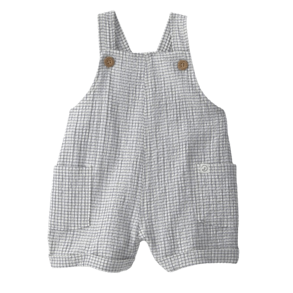 Image of seersucker baby romper