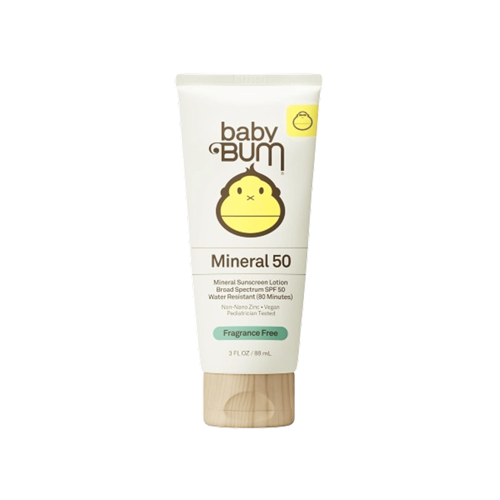 Image of baby sun bum mineral sunscreen 50 spf