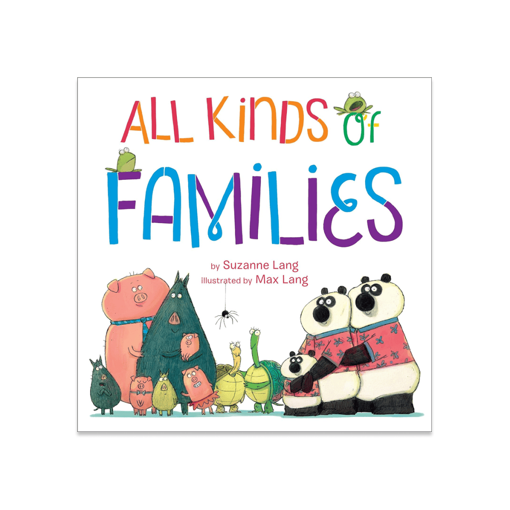Image of children's book called All Kinds of Families